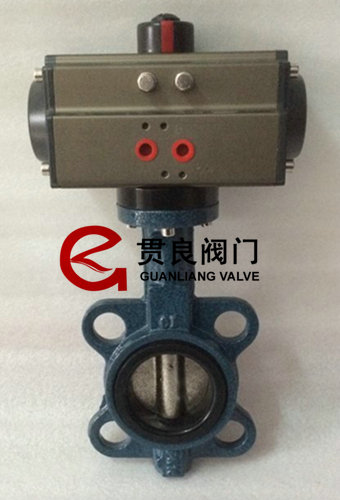 氣動(dòng)對(duì)夾軟密封蝶閥